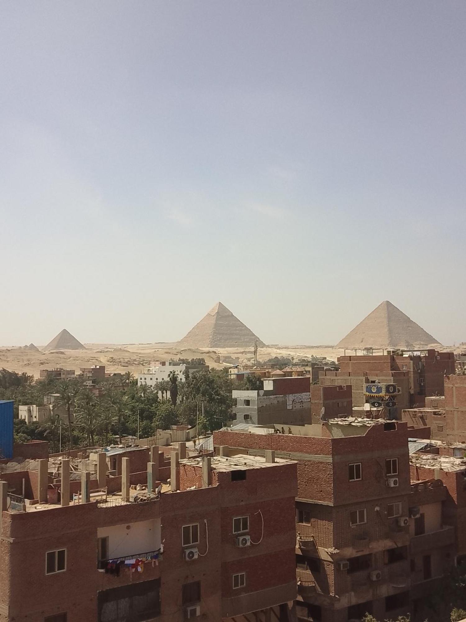 Pyramids Inn Hotel Kafret el-Gabal Exteriör bild